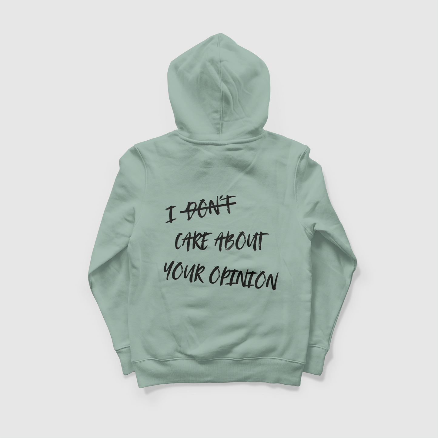 I DON´T CARE - OVERSIZED HOODIE