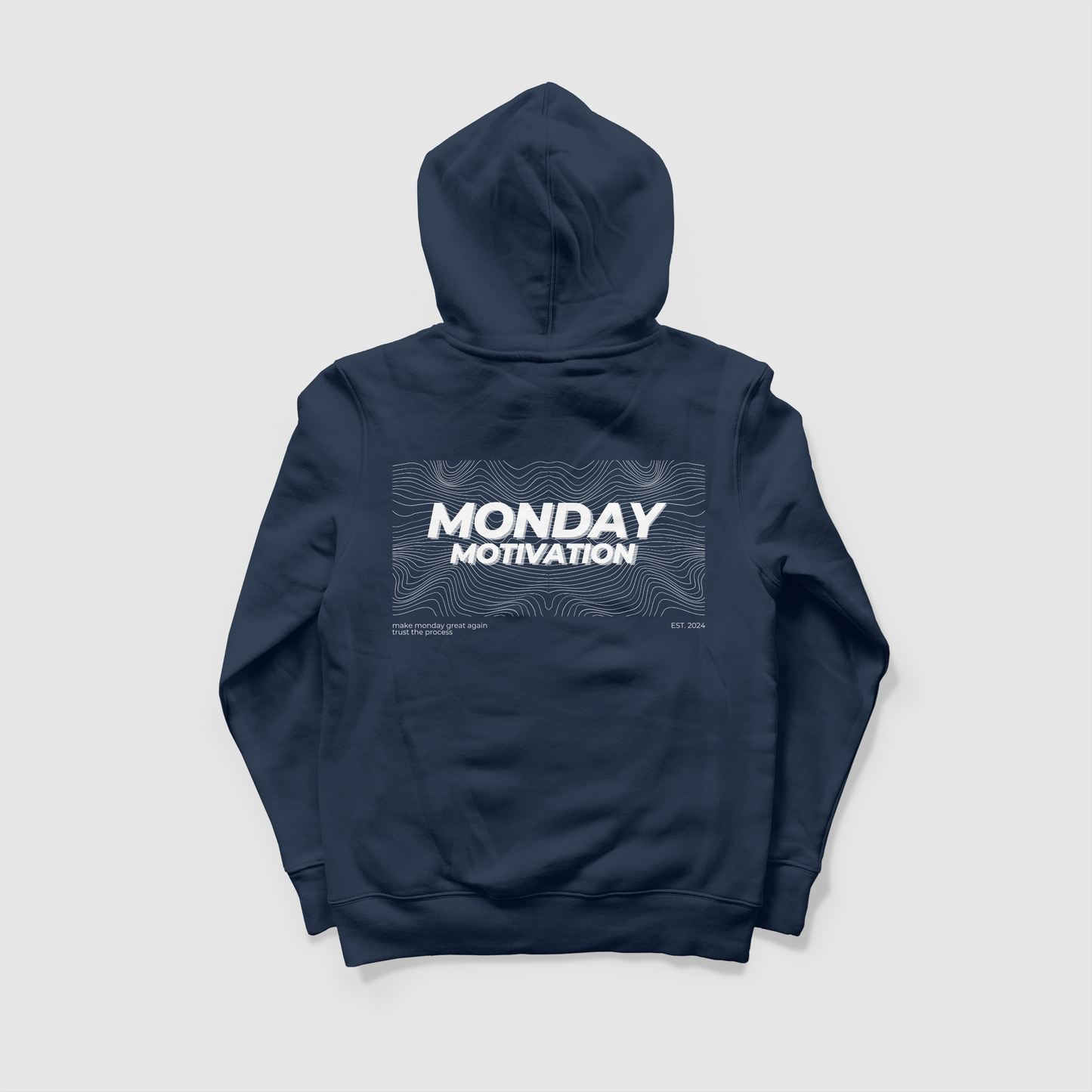 TRUST THE PROCESS - OVERSIZED HOODIE