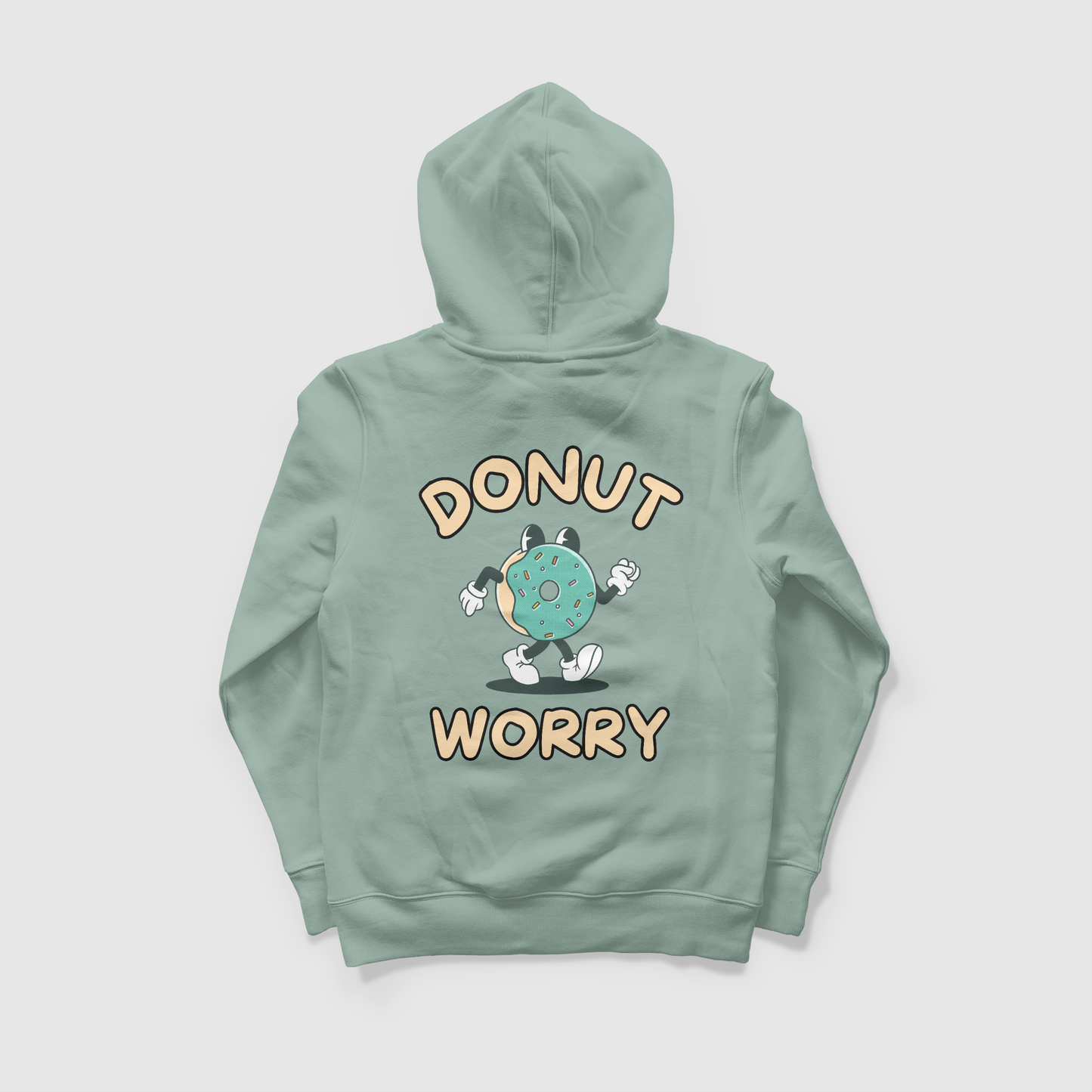 DONUT WORRY - OVERSIZED HOODIE