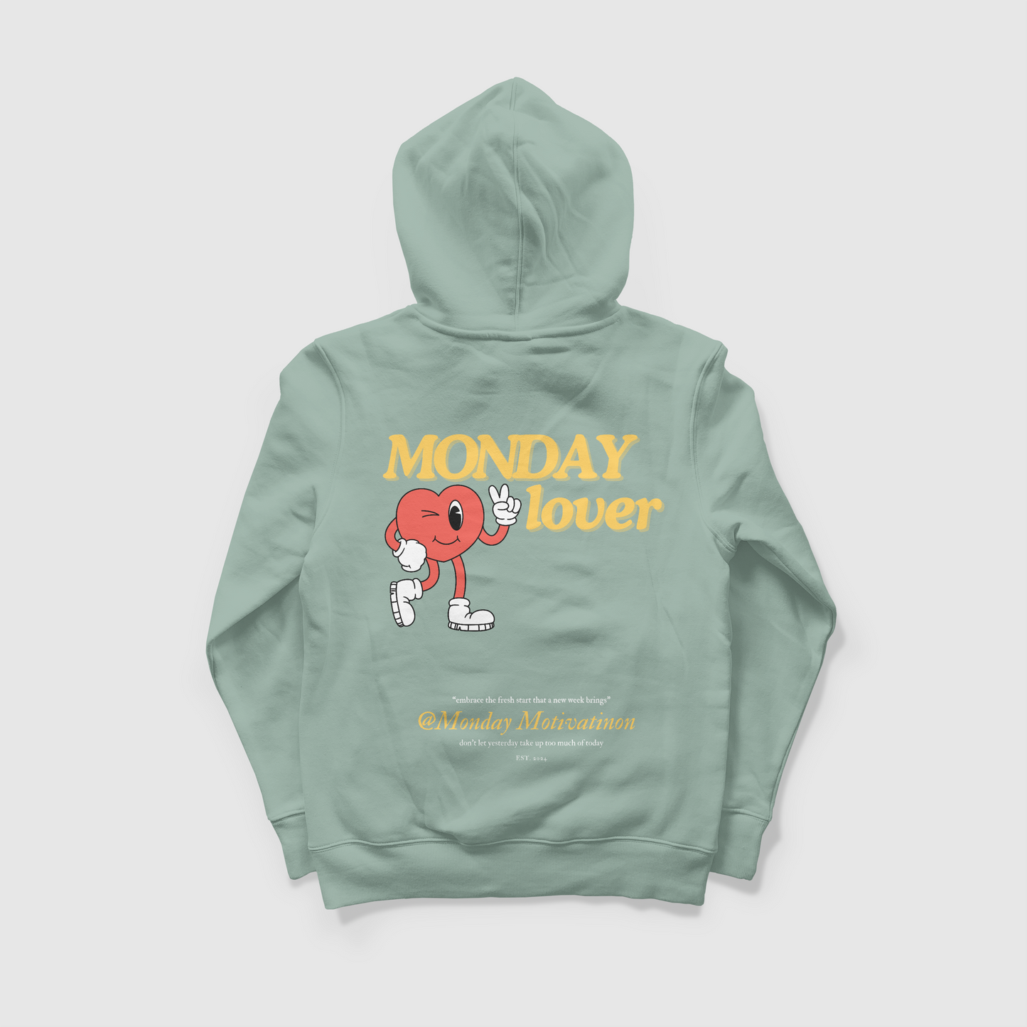 MONDAY LOVER - OVERSIZED HOODIE