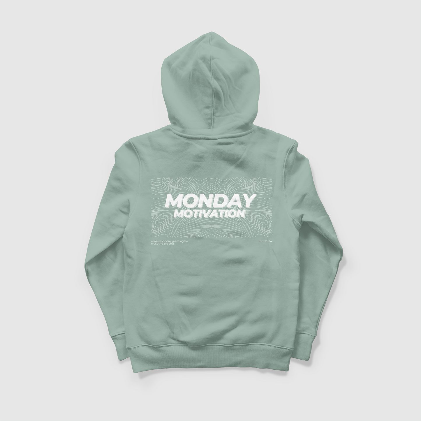 TRUST THE PROCESS - OVERSIZED HOODIE
