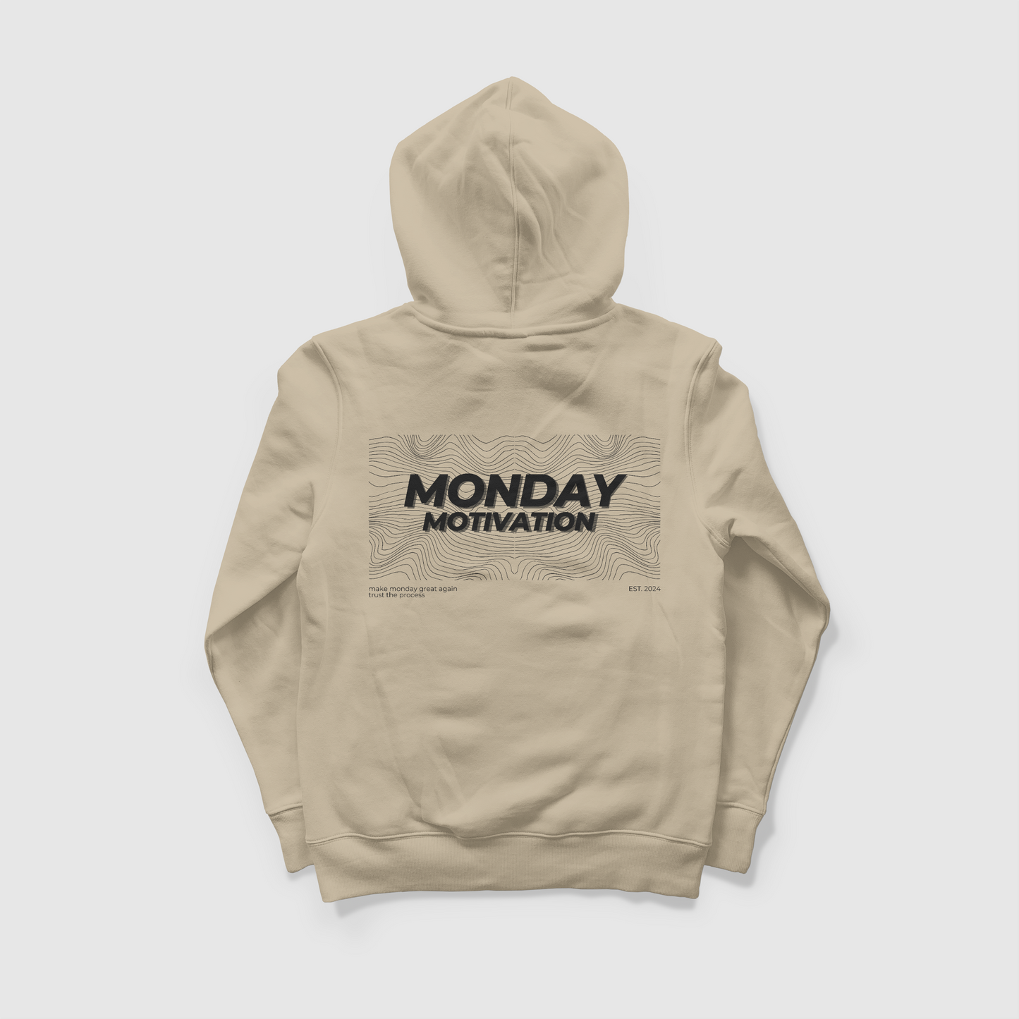 TRUST THE PROCESS - OVERSIZED HOODIE