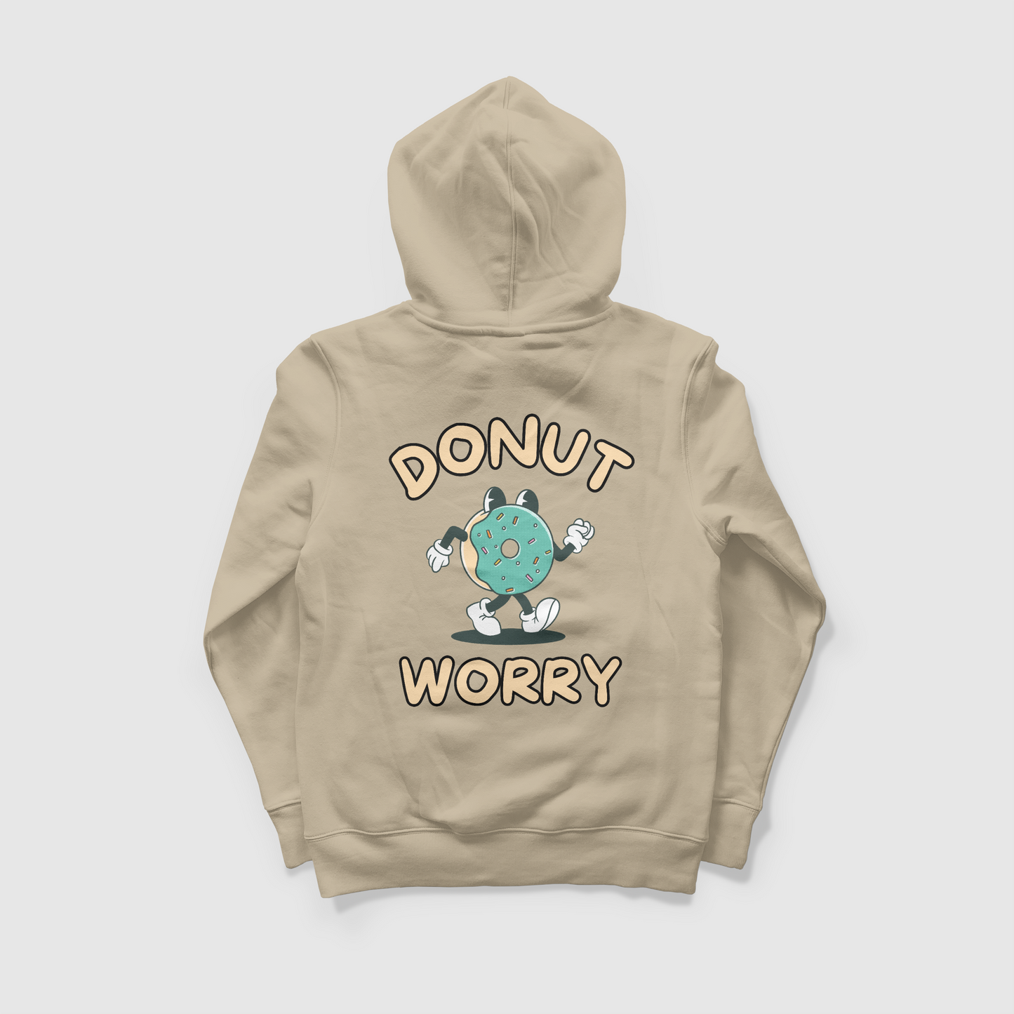 DONUT WORRY - OVERSIZED HOODIE