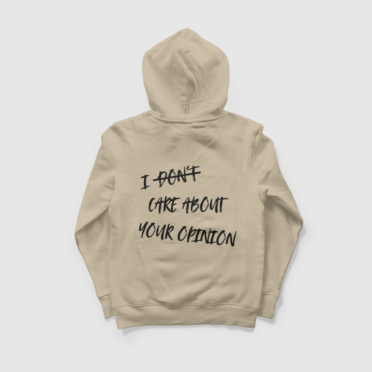 I DON´T CARE - OVERSIZED HOODIE