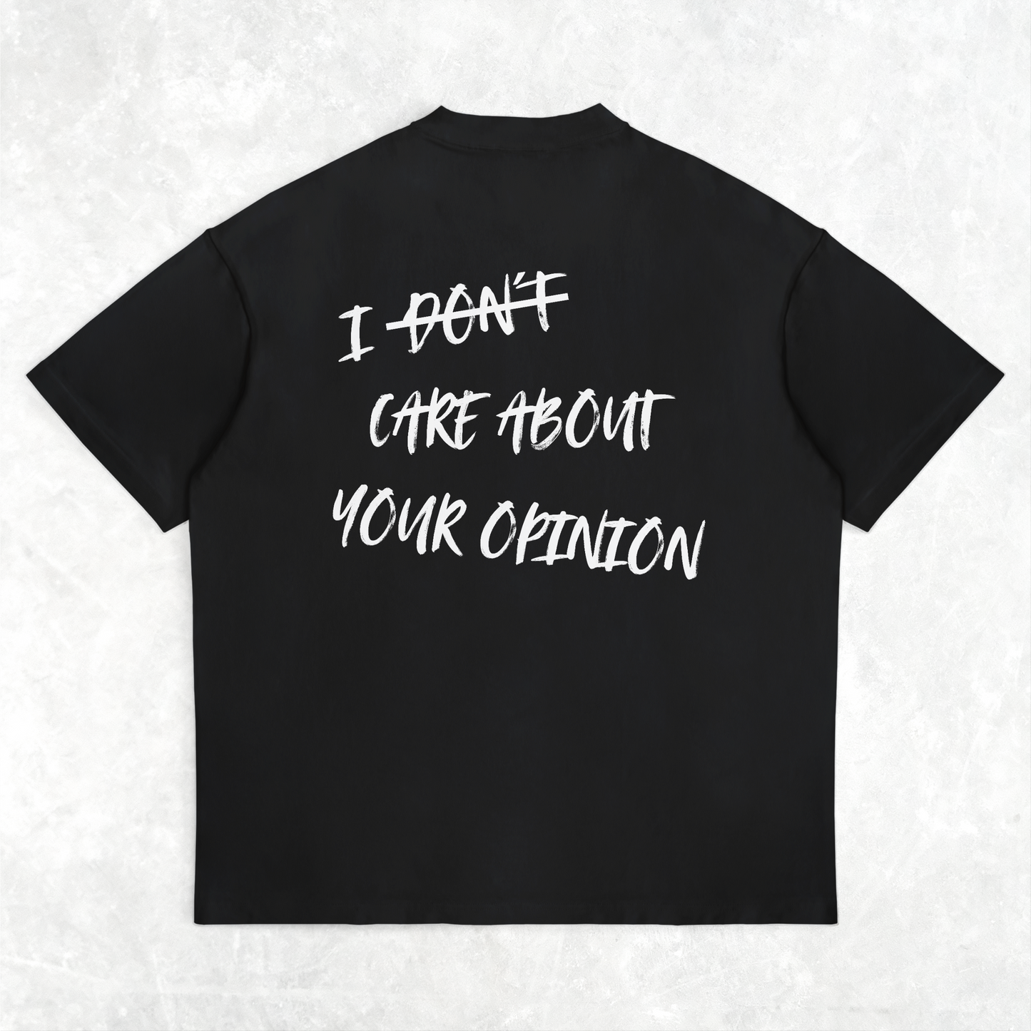 I DON´T CARE - OVERSIZED
