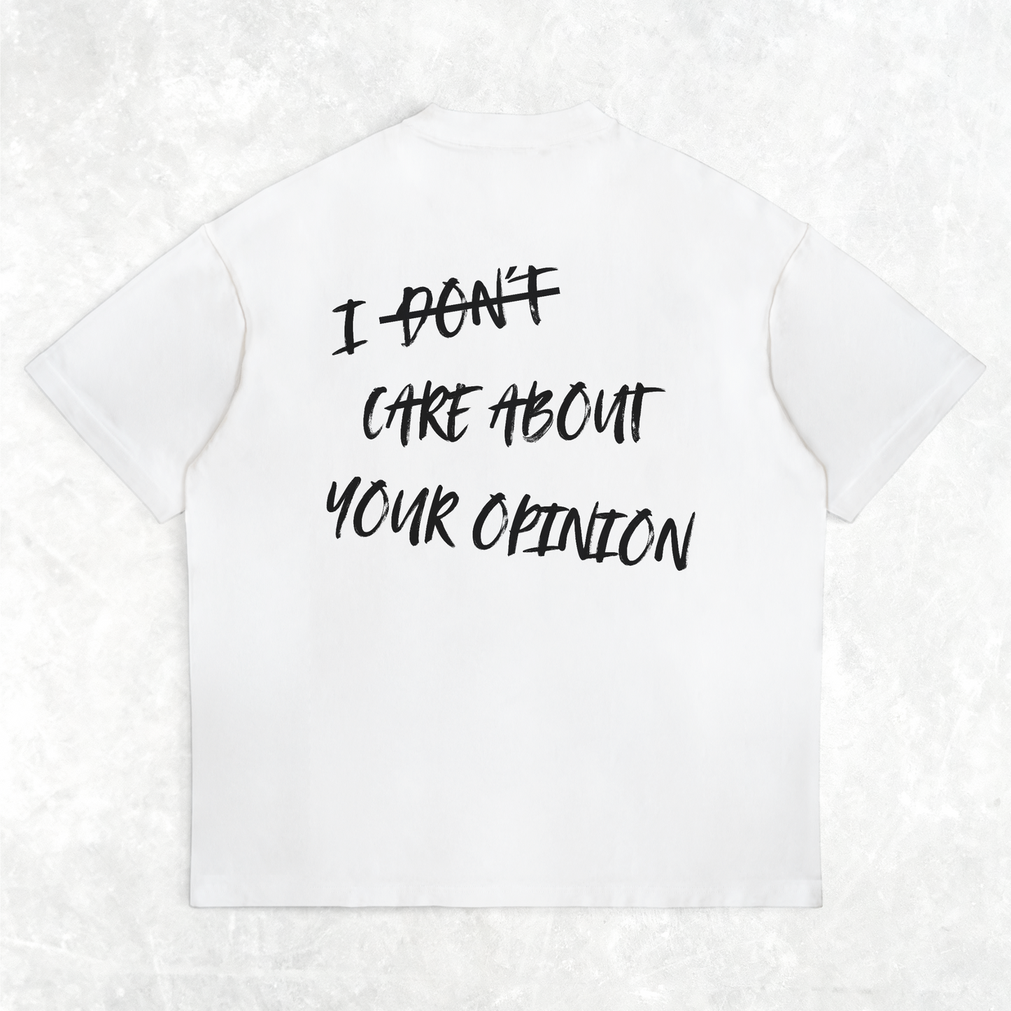 I DON´T CARE - OVERSIZED