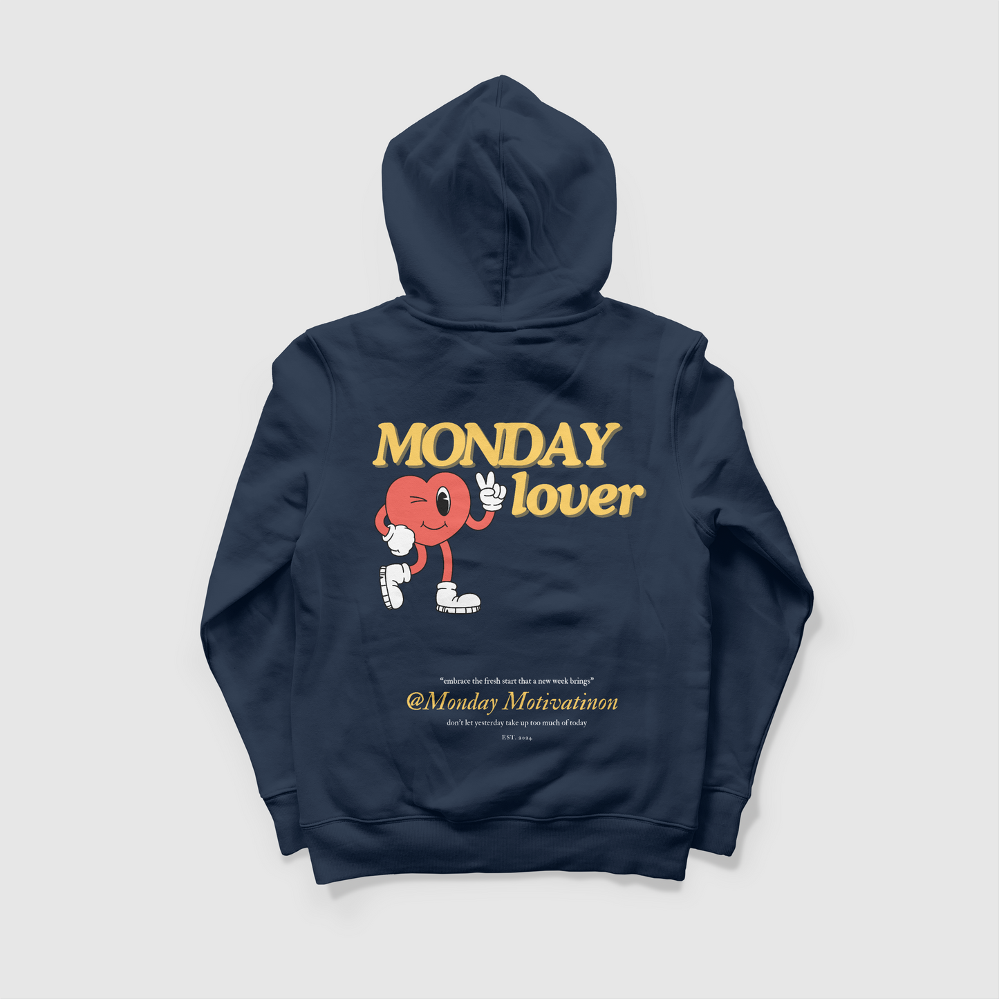 MONDAY LOVER - OVERSIZED HOODIE