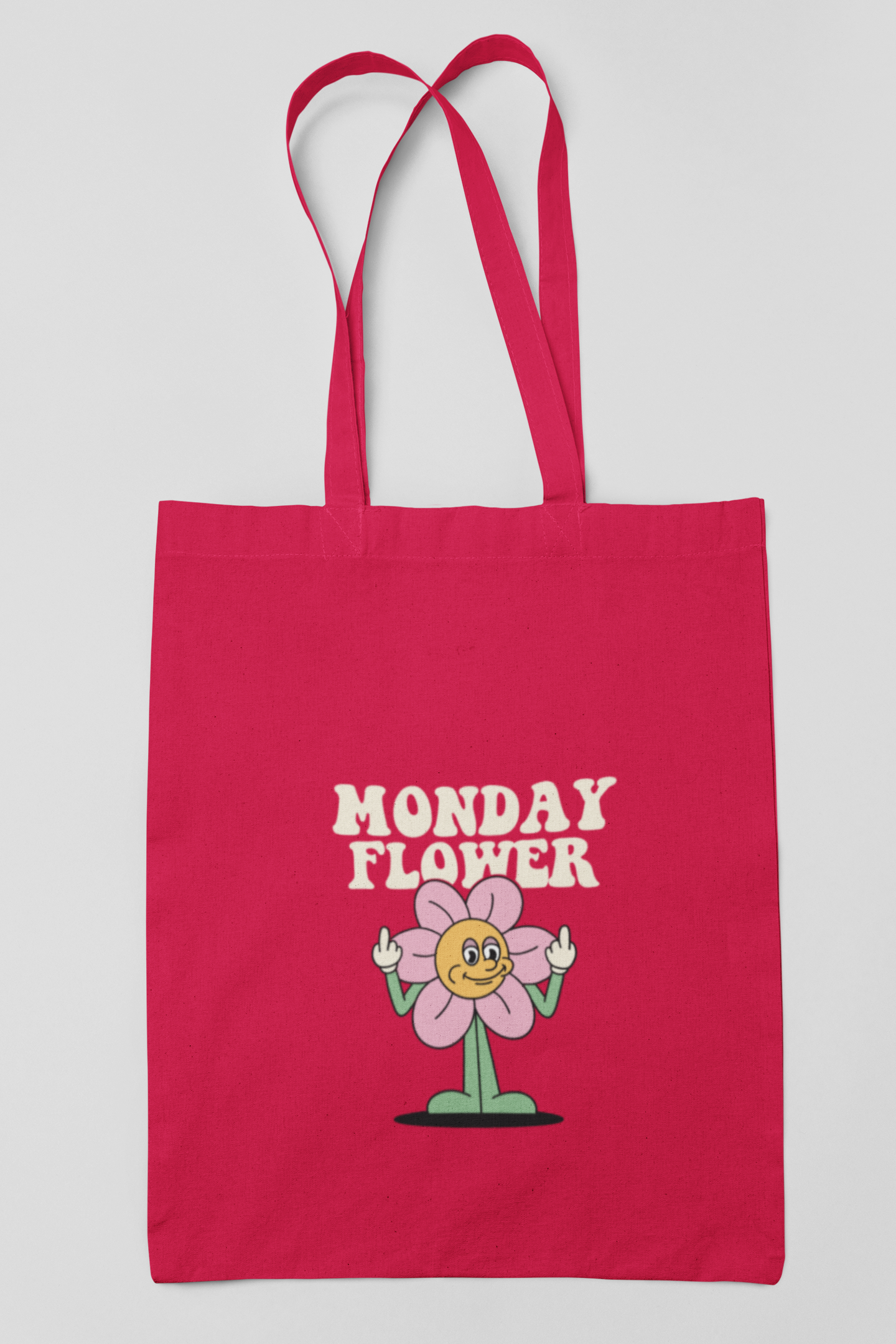 MONDAY FLOWER - ORGANIC JUTEBEUTEL